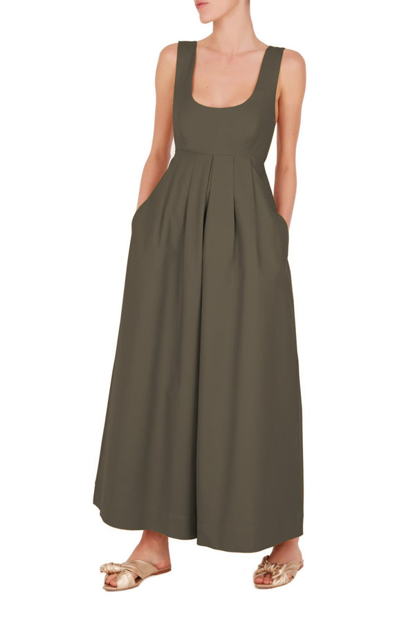 Adriana Degreas Safari Solid Jumpsuit