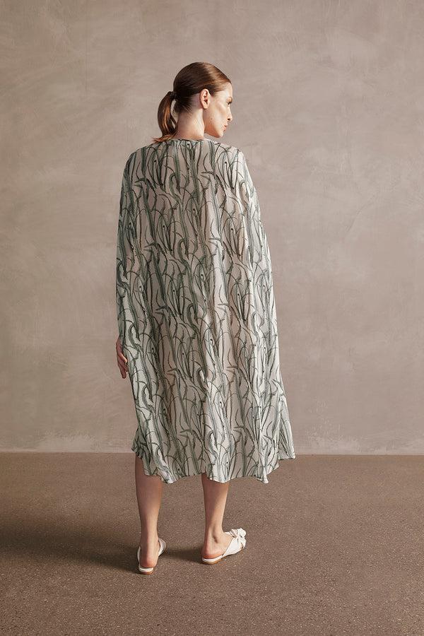 Adriana Degreas Samambaia Midi Cape