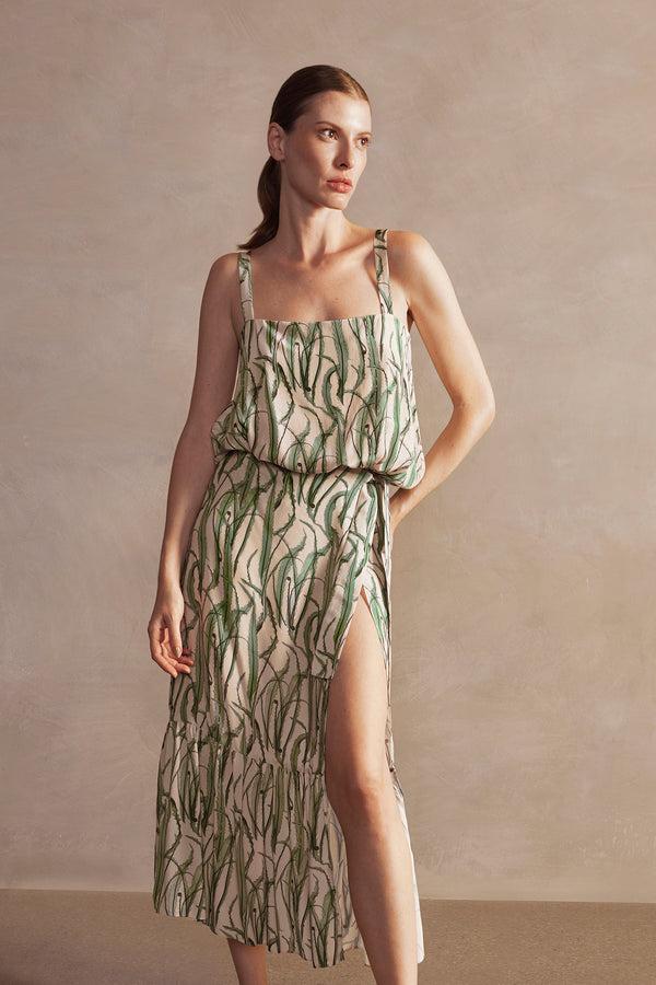 adriana degreas Samambaia Midi Skirt