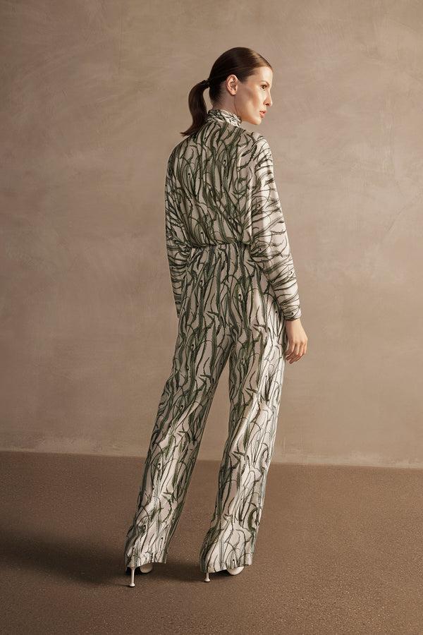 Adriana Degreas Samambaia Wide-Leg Pants