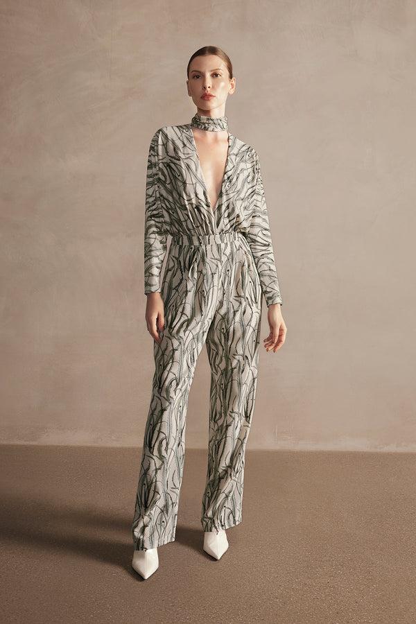 adriana degreas Samambaia Wide-Leg Pants