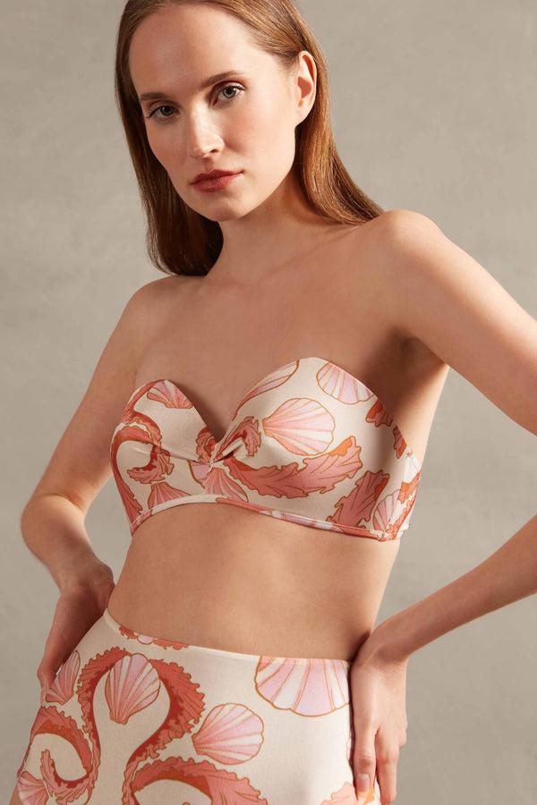 Adriana Degreas Seashell High-Waisted Bikini