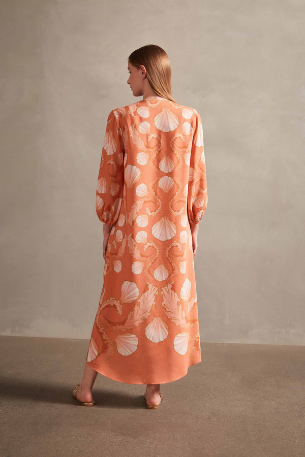 Adriana Degreas Seashell Long Robe