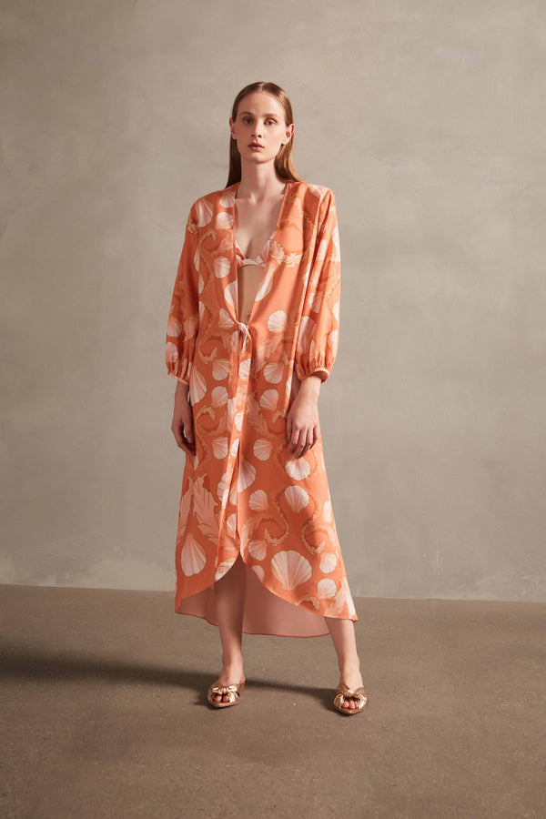 adriana degreas Seashell Long Robe