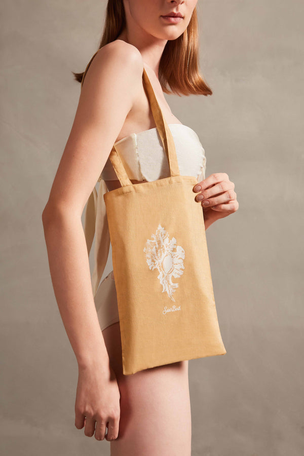 Adriana Degreas Seashell Print Panneaux Bag