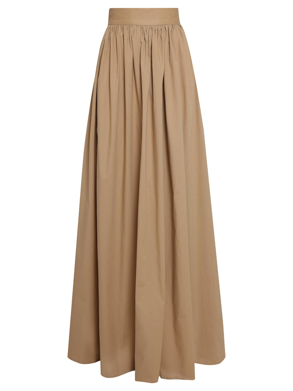 Adriana Degreas Seashell Solid Long Skirt