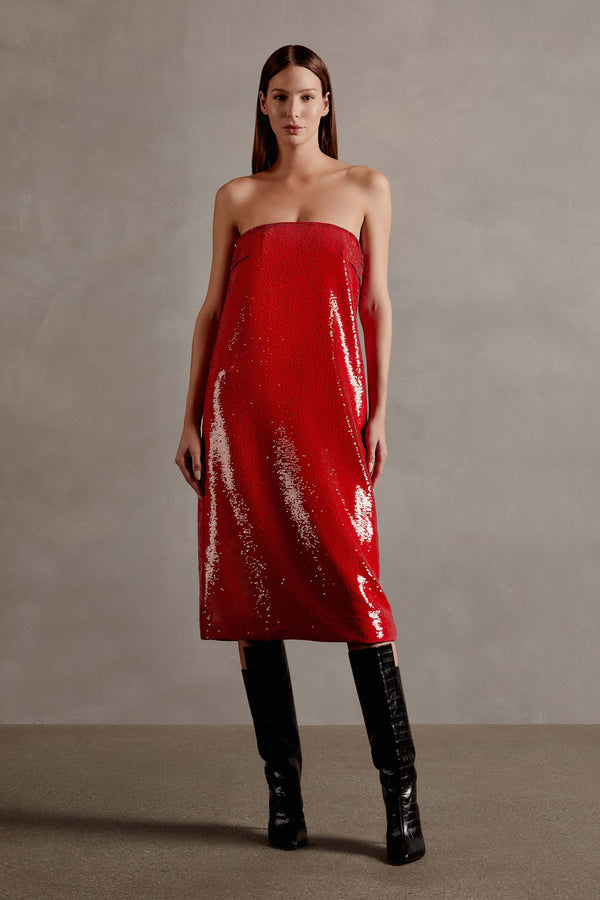 adriana degreas Sequins Midi Dress