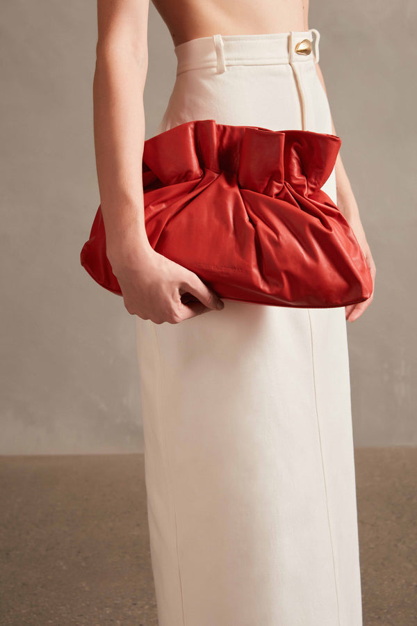 Adriana Degreas Shell Clutch Bag