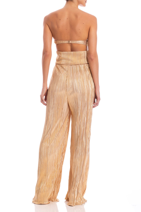 Adriana Degreas Soleil Top And Wide Leg Pants Set