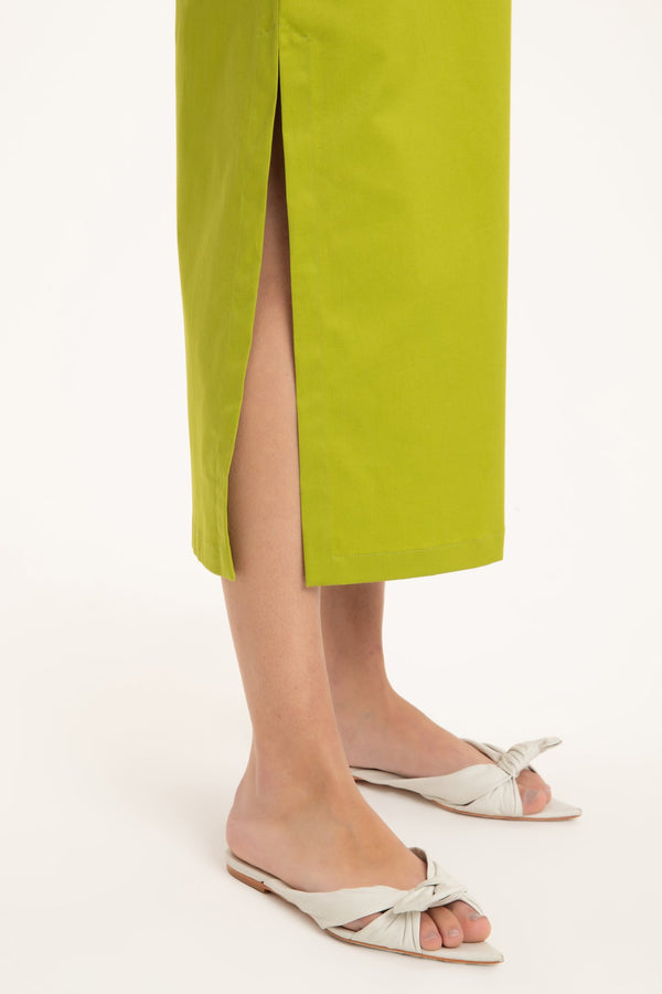 Adriana Degreas Solid Cut-Out Midi Dress