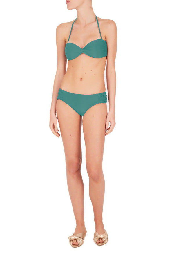 Adriana Degreas Solid Strapless Bikini Bonsai