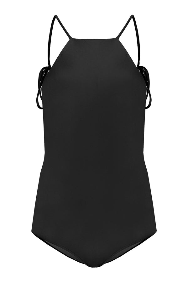 Adriana Degreas Solid Swimsuit With Straps