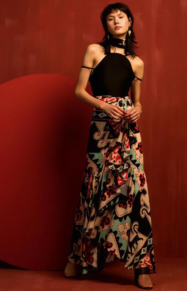 Adriana Degreas Solid Swimsuit With Straps