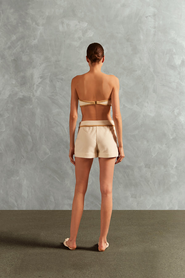 Adriana Degreas Terry Top & Short Set