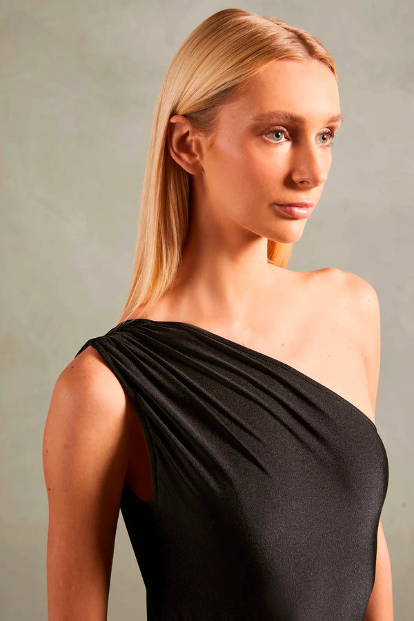 Adriana Degreas Timeless One Shoulder Swimsuit