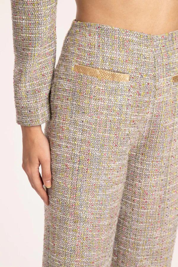 adriana degreas Tweed Capri Pants