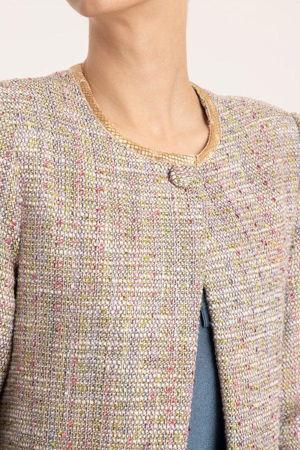 Adriana Degreas Tweed Coat