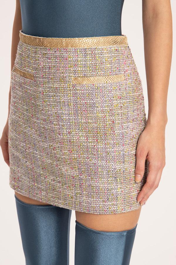 adriana degreas Tweed Mini Skirt