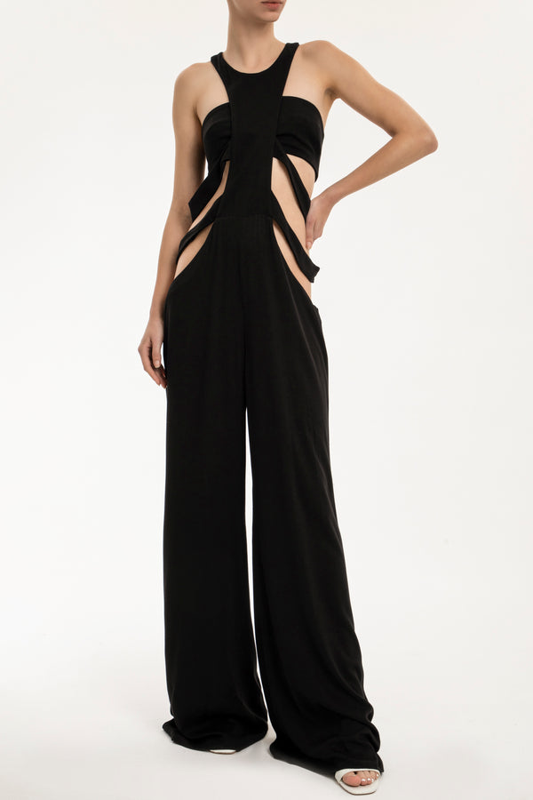 adriana degreas Twill Chalis Jumpsuit