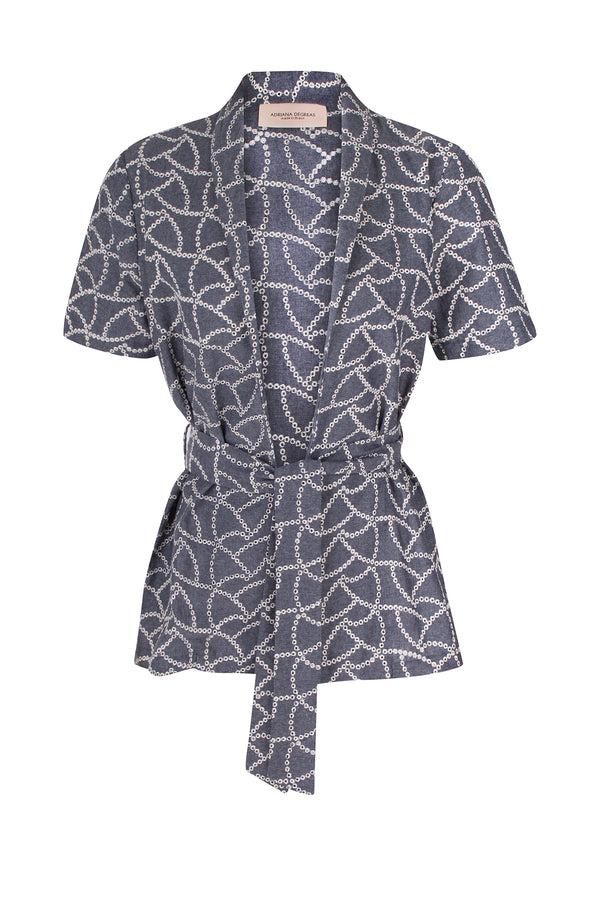 Adriana Degreas Verano Jeans Over Blouse