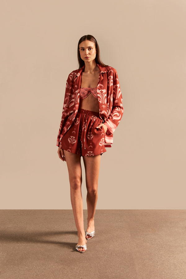 adriana degreas Vintage Lily Long-Sleeved Shirt