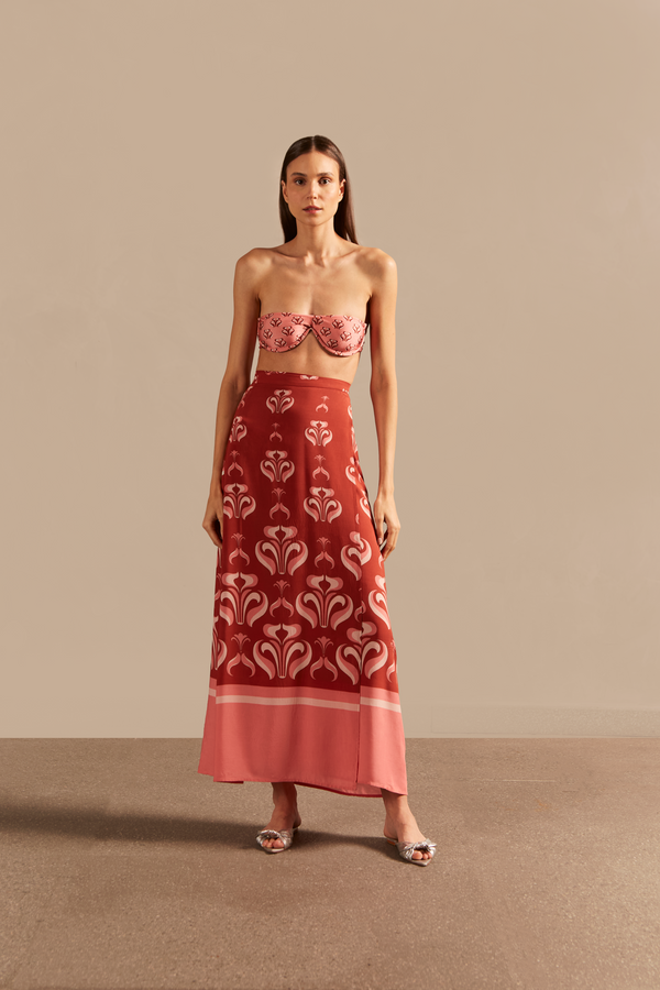 adriana degreas Vintage Lily Pareo Skirt