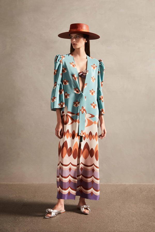 adriana degreas Vintage Long Robe