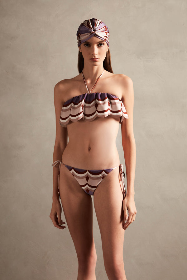 adriana degreas Vintage Waves Halterneck Bikini