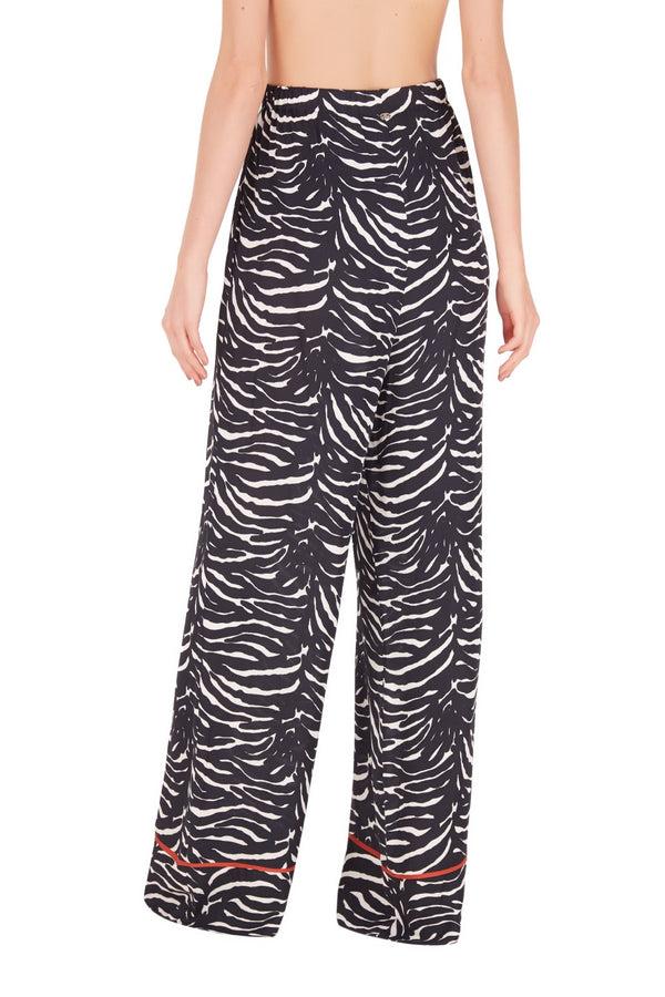 Adriana Degreas Zebra Pajama Pants