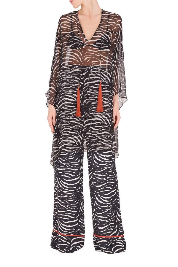 adriana degreas Zebra Pajama Pants