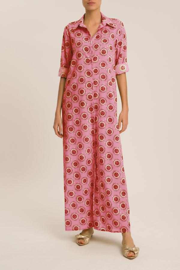 adriana degreas Exotic Passion Long Chemise With Buttons