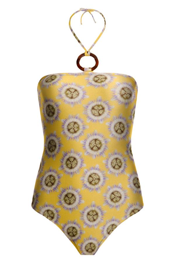 Adriana Degreas Exotic Passion Strapless Swimsuit With Hoop Detail