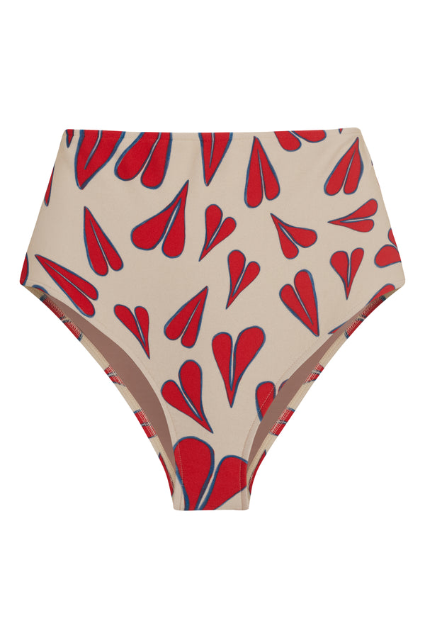 Adriana Degreas Hearts Strapless High-Waisted Bikini