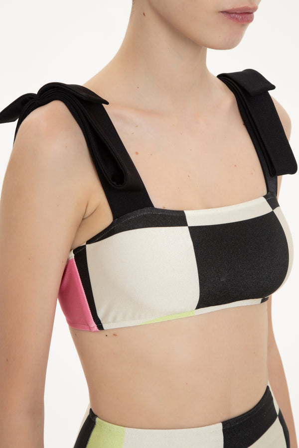 Adriana Degreas New Age High-Waisted Bikini With Straps