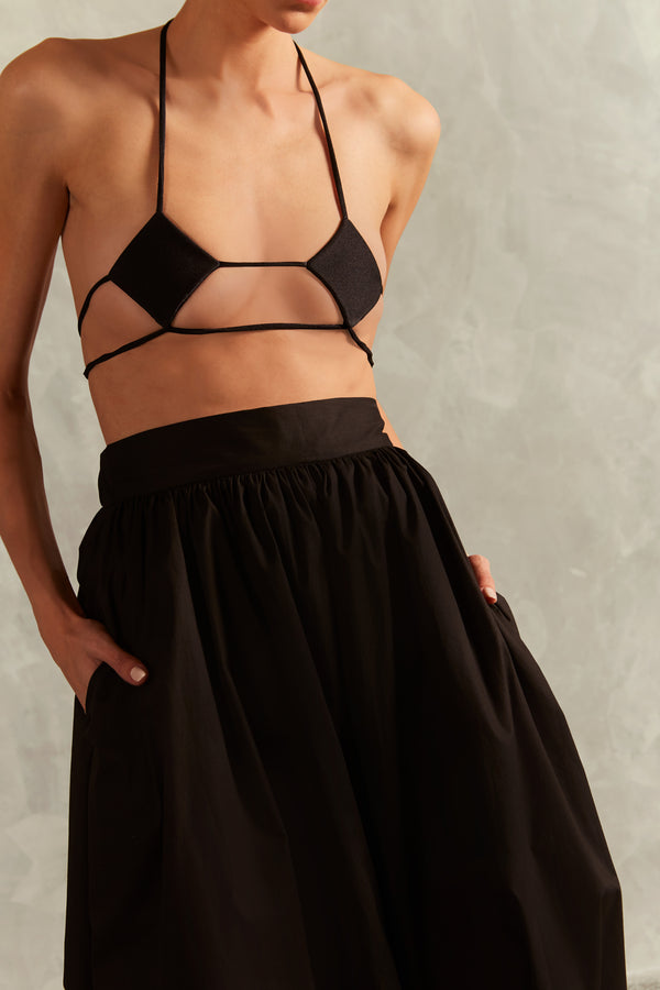 Adriana Degreas Solid Inamorata High-Waisted Nipple Bikini