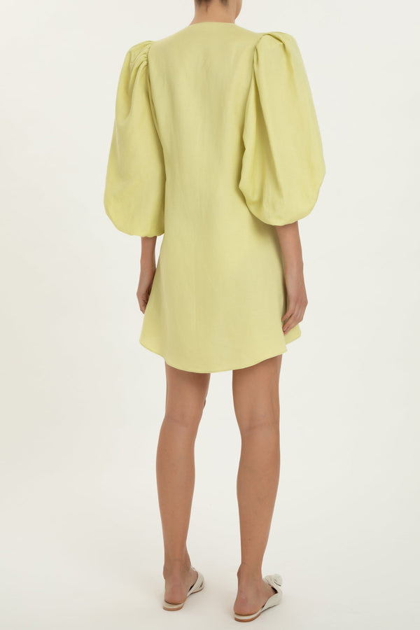 Adriana Degreas Solid Shirt With Voluminous Sleeves And Knot