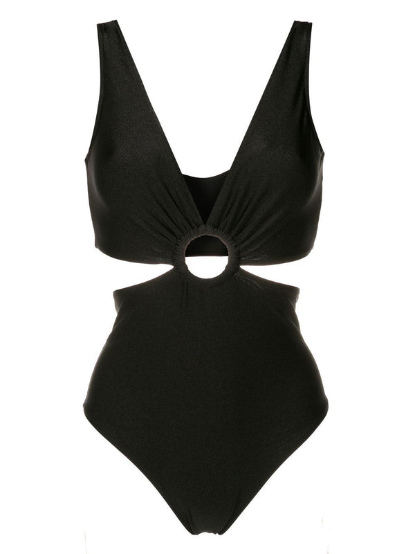 Adriana Degreas Timeless Cut-Out Swimsuit With Hoops