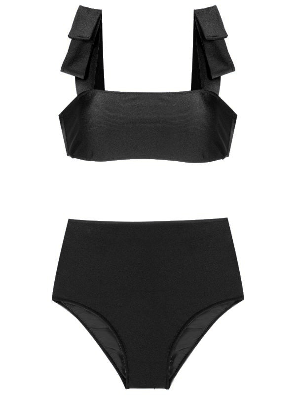 Adriana Degreas Timeless High-Waisted Bikini With Straps