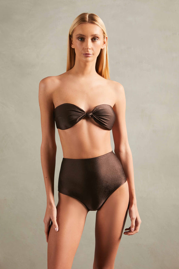 Adriana Degreas Timeless High-Waisted Strapless Bikini