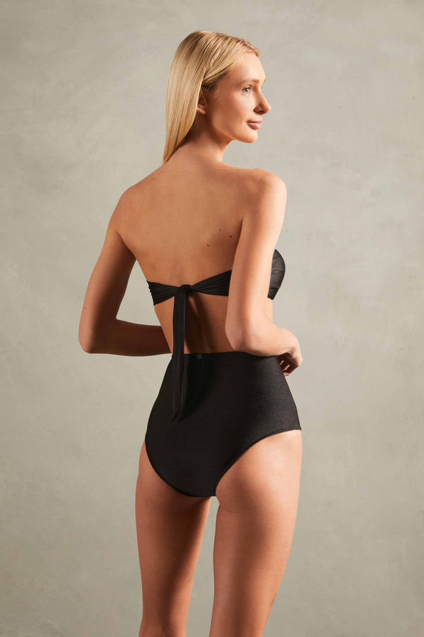 Adriana Degreas Timeless High-Waisted Strapless Bikini
