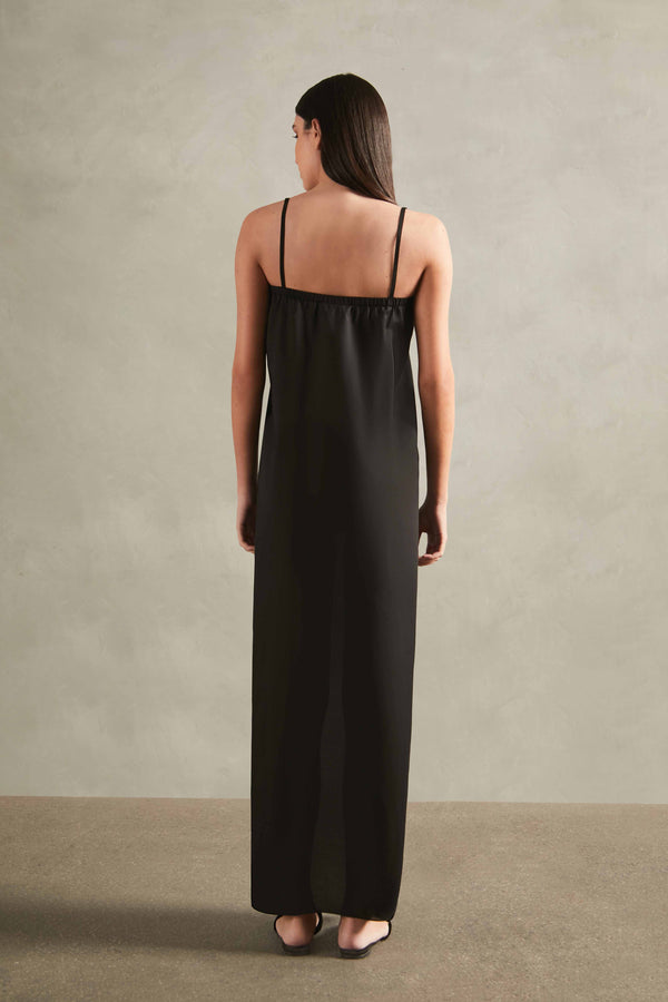 Adriana Degreas Timeless Long Dress With Front Slit