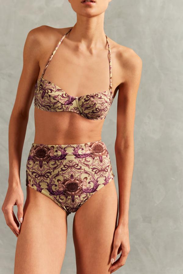 Adriana Degreas Vintage Citronelle High-Waisted Bikini