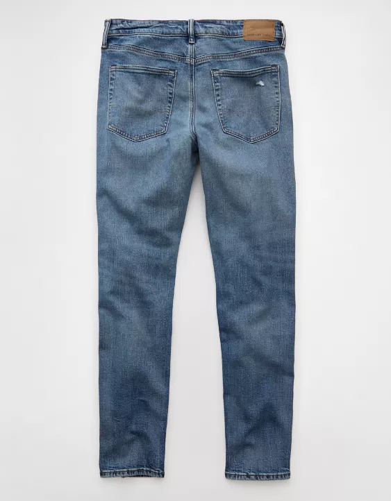 Aeo AE AirFlex+ TENCEL™ Fibers Patched Athletic Fit Jean