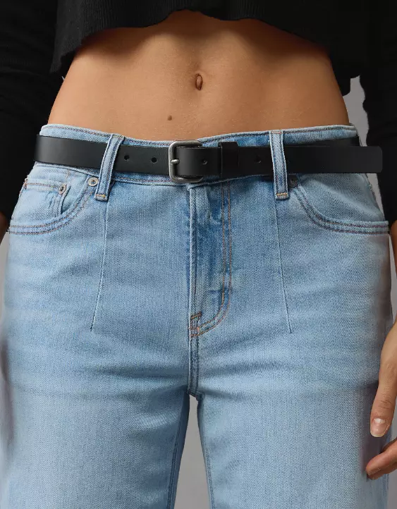 Aeo AE Dreamy Drape Stretch Low-Rise Baggy Wide-Leg Jean