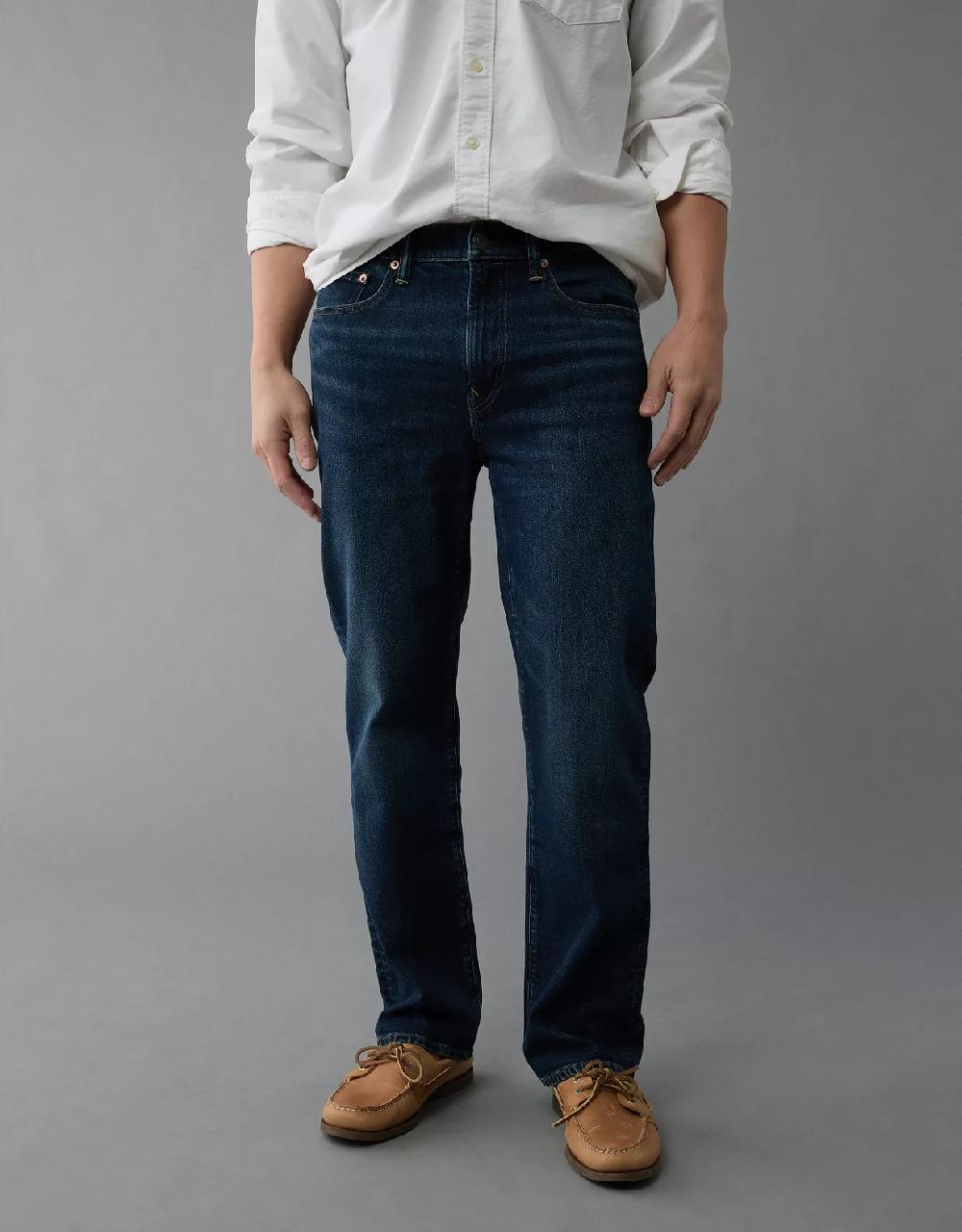 aeo AE EasyFlex +TENCEL™ Fibers Relaxed Straight Jean