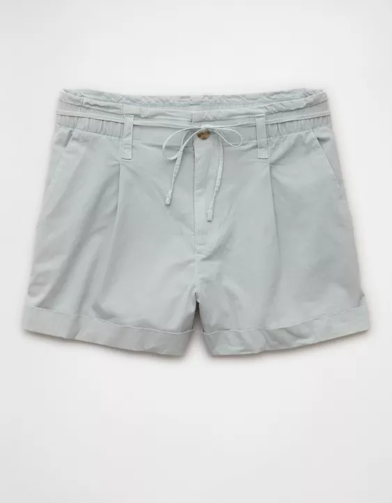 Aeo AE Stretch High-Waisted Lightweight Trouser Short