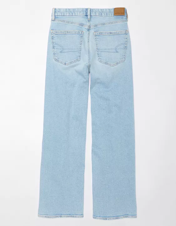 Aeo AE Strigid Curvy Super High-Waisted Baggy Straight Jean