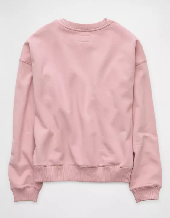 Aeo AE Valentine's Day Graphic Relaxed Crew Neck Sweatshirt