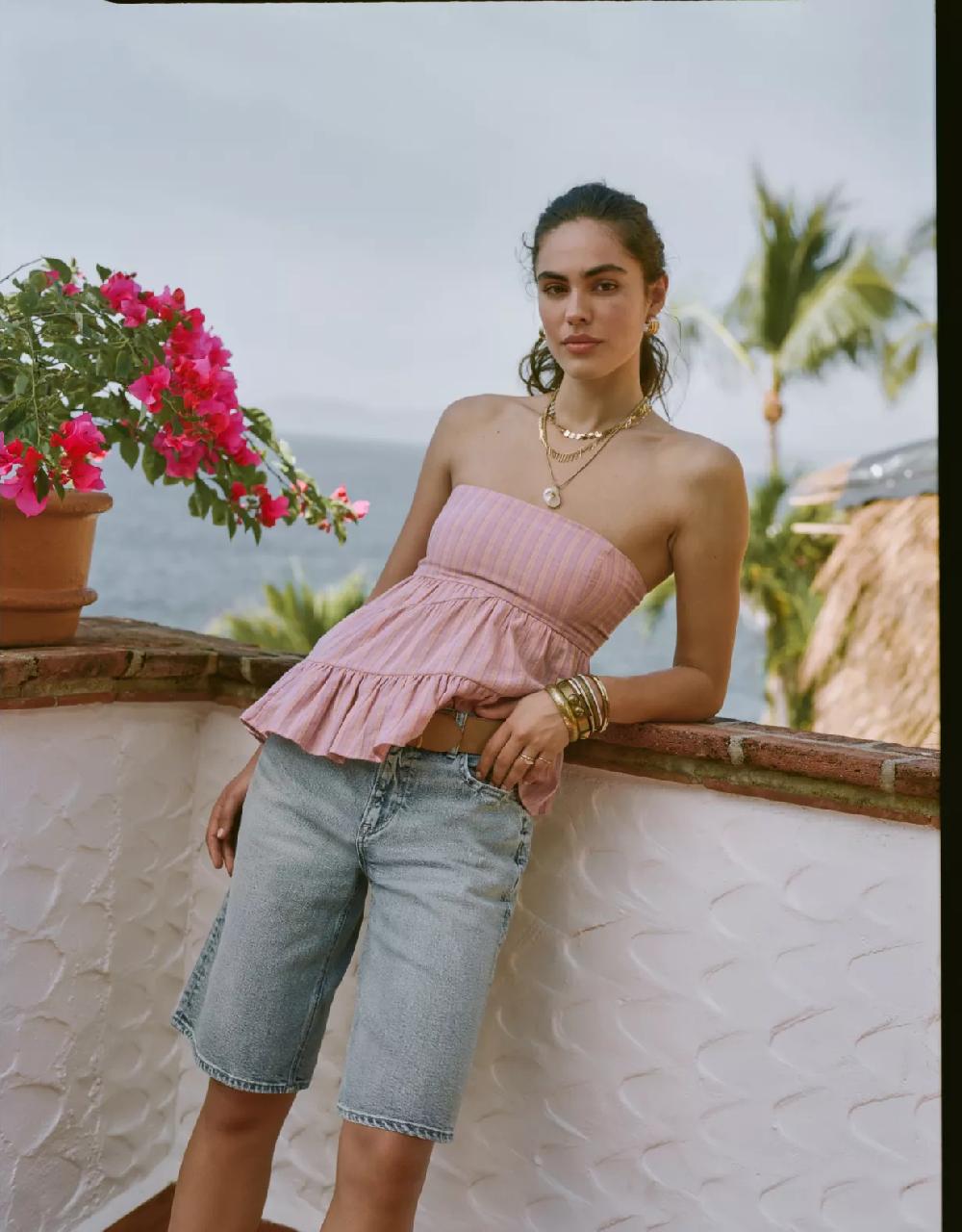 aeo AE 13" High-Waisted Jort