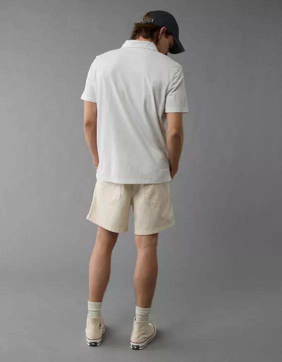 Aeo AE 24/7 Club Logo Polo Shirt